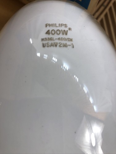 Case of 6 - PHILLIPS 400W Mercury Vapor Lightbulbs H33GL-400/DX (5898) - Picture 7 of 7