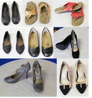 Ladies fashion Shoes Flats Heel Sandals Size 5 - 10 Black Red Blue White Grey