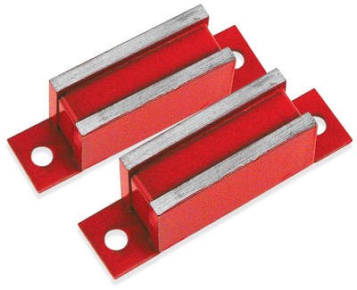 Master Magnetics Ceramic Latch Magnet with Mounting Holes - 3'' Length 0.75'' W...