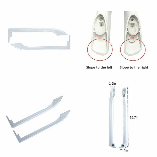 Refrigerator Replacement Door Handles Frigidaire Left Right Set Home