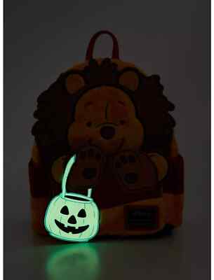 Loungefly Disney Winnie the Pooh Faux Fur Lion Halloween Costume Mini Backpack Disney Loungefly Mini Backpack - Winnie the Pooh Halloween  main image 3