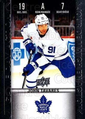 2019-20 Tim Hortons Game Day Action #7 John Tavares