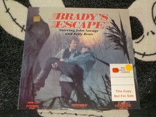 Brady's Escape Laserdisc LD John Savage Kelly Reno Free Ship 50