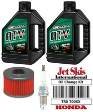 Honda TRX700XX Tune Up Oil Kit Oil Filter & NGK Spark Plug TRX 700 2008 2009