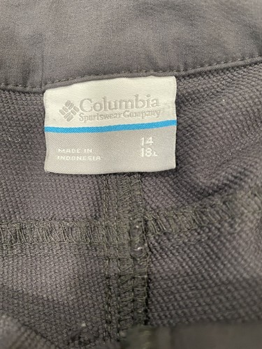 Pantaloni Capri neri leggeri Columbia WO taglia 14. 5 tasche. Caratteristiche tecniche - Foto 5 di 7