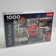 LONDON COLLAGE STREETS - 1000 PIECE TREFL JIGSAW PUZZLE - NEW SEALED - RARE
