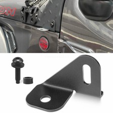 Cb Gmrs Radio Antenna Bracket Side Mount For 18-24 Jeep Gladiator Jt Wrangler Jl