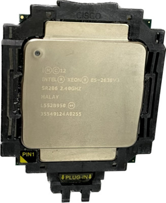 Lot 2 Intel Xeon E5-2630v3 SR206 8-Core 2.40GHz 8.00GT/s 20MB LGA2011-3