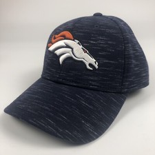 Denver Broncos Hat Cap Strap Back Blue NWT
