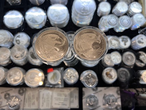 LOT OF 2 X 2oz Double Eagle Flag of Strength Freedom .999 SILVER IN CAPSULE - Picture 9 of 11