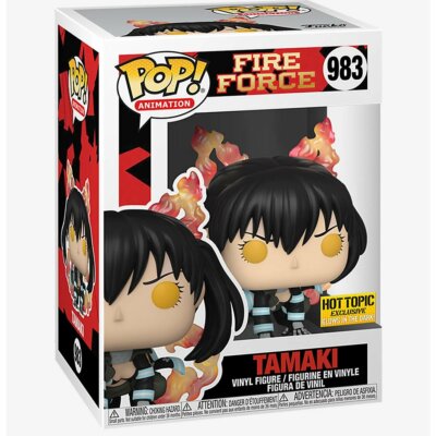 Fire Force Tamaki Kotatsu GITD Special Edition POP! Animation #983 Figur Funko