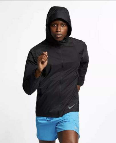 Nike Zonal AeroShield Running Jacket - LARGE - NEW - 928481-010 Triple Hooded