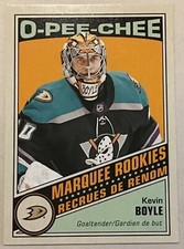 2019-20 KEVIN BOYLE O-PEE-CHEE OPC RETRO MARQUEE ROOKIES SP #541 DUCKS