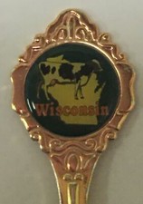 Wisconsin Vintage Souvenir Spoon Collectible