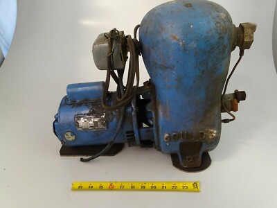 【PORTERNA】Antique Pumps Antique Cast Iron + Brass Cylinder Hand Water Pump. Handle