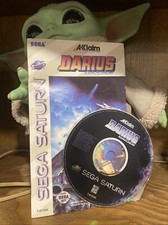 Darius Gaiden (Sega Saturn, 1996) Tested Disk And Complete Booklet.