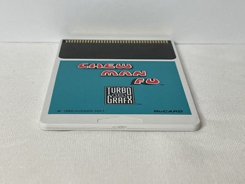 Chew Man Fu (TurboGrafx-16, 1990) HuCARD Only - Cleaned Tested - Picture 7 of 9
