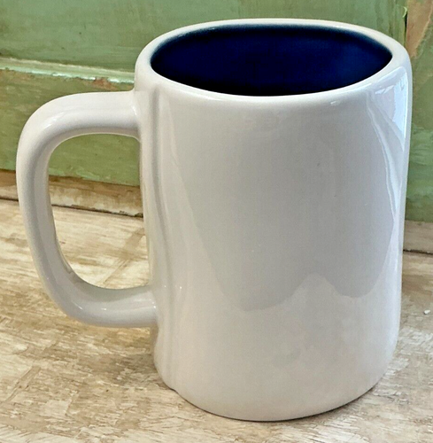 Rae Dunn "USA" Off White Mug by Magenta - Classic Imperfect Perfection - Picture 3 of 6