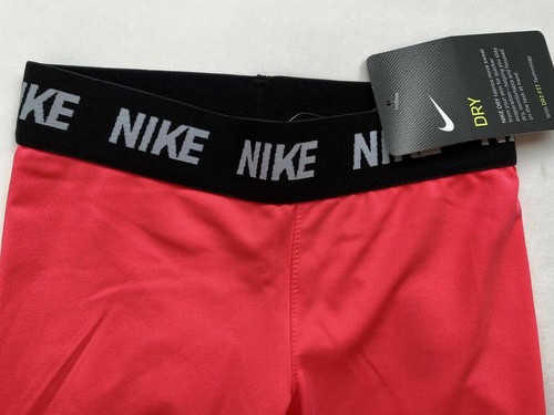 Nike Dry Little Girls Leggings Gray Blue Black Pink 4 6 6X Dri-Fit XS M L Tight - Picture 42 of 46