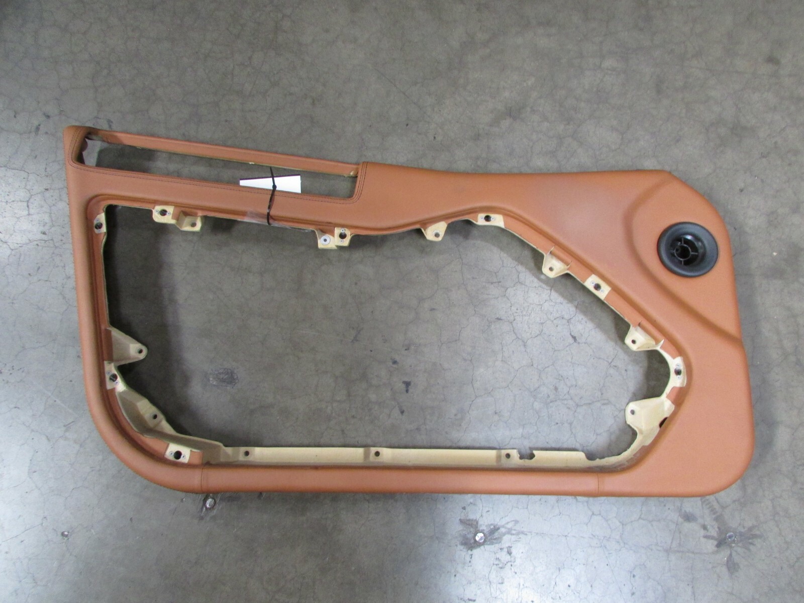 Ferrari 599 GTB, LH, Left Leather Door Trim Panel, Cuoio, Used, P/N 0687829..