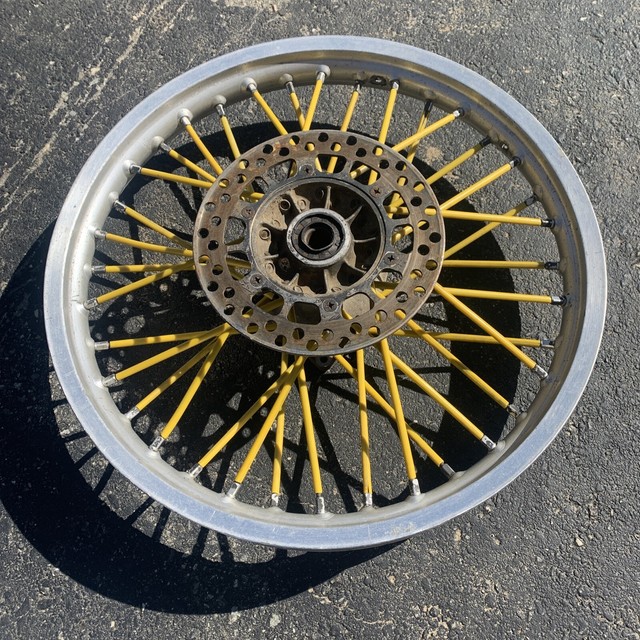 90 Suzuki Rm125 RM 125 L OEM Rear Wheel Rim Hub Tire for sale online eBay