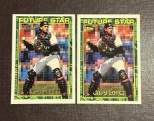 Javy Lopez 1994 Topps Future Stars Baseball Card #194 + Topps Gold
