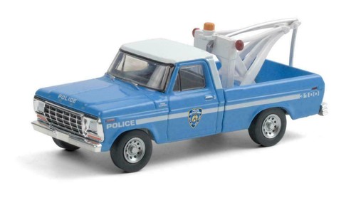Greenlight 1:64 1979 Ford F-250 w Hook "NYPD Police Department" Model 30224-5C1 - 第 2/2 張圖片