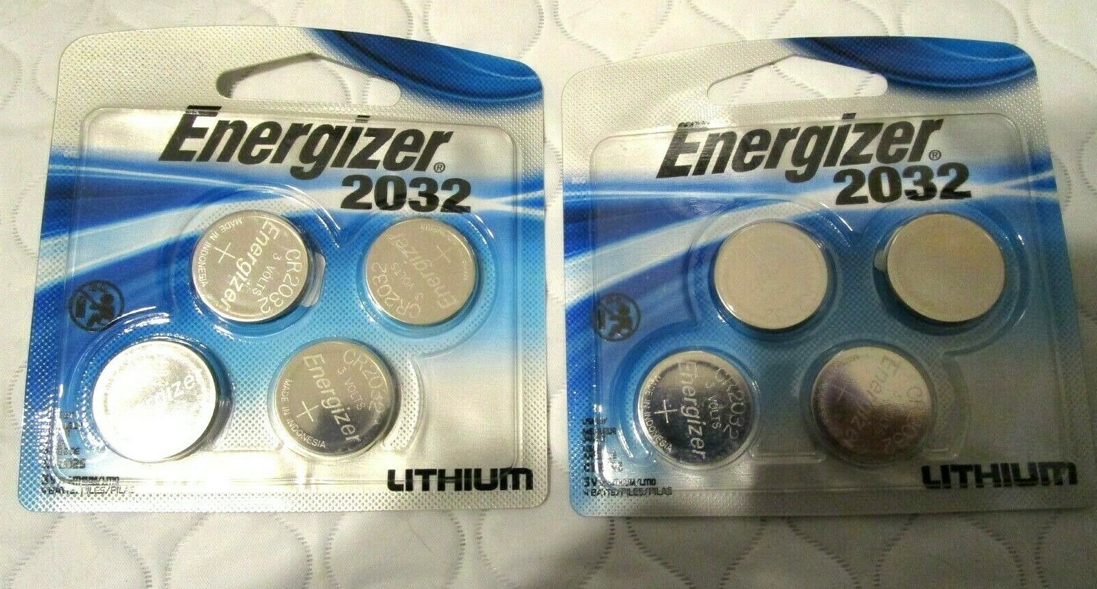 Energizer Batteries CR2032 3V Lithium Coin Cell 8 Pack (2x4) Exp.03/2025 b18-image