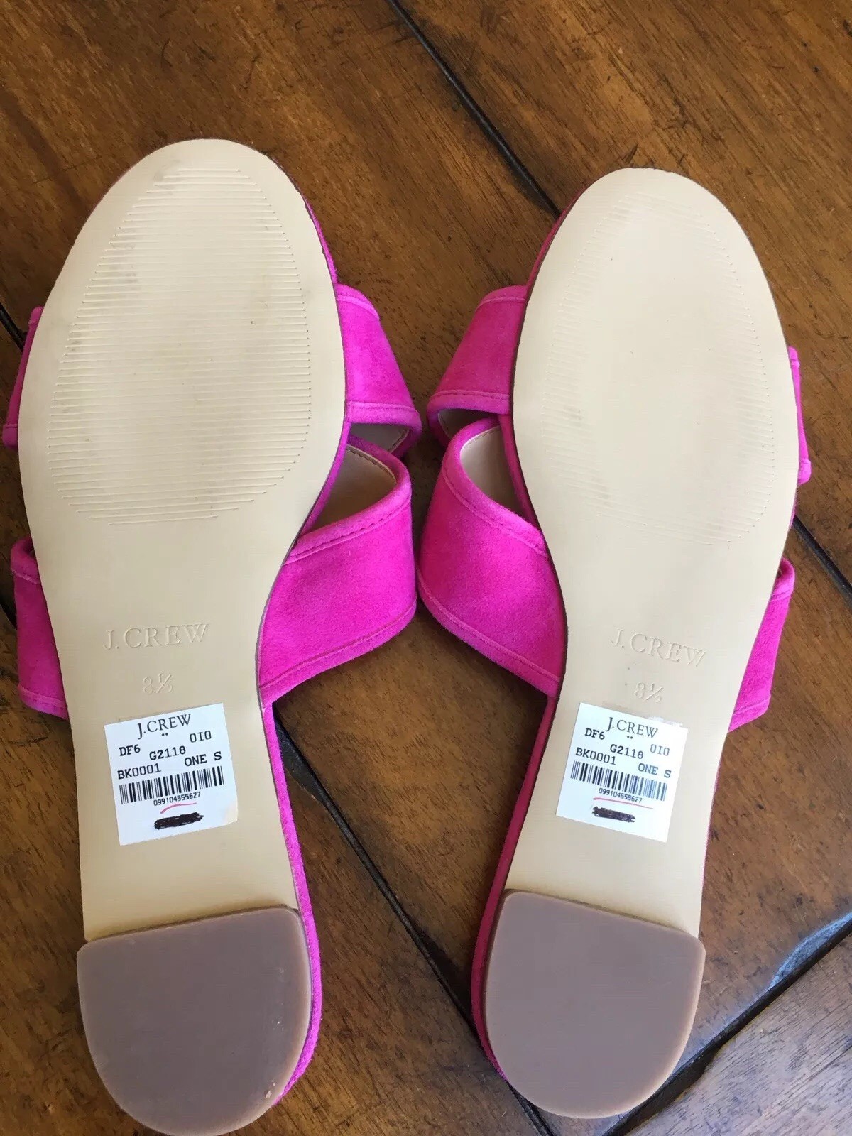 Nuevo J. Crew Cora De Gamuza Cora Crew entrecruzadas se Desliza Sandalias vibrante Fucsia Talla 8.5 M H7331 fb0fc7 Nuevo J. Crew Cora De Gamuza Cora Crew entrecruzadas se Desliza Sandalias vibrante Fucsia Talla 8.5 M H7331 fb0fc7
