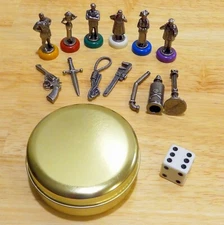 Clue 50th Anniversary Individual Replacement Pieces Weapons & Suspect Tokens