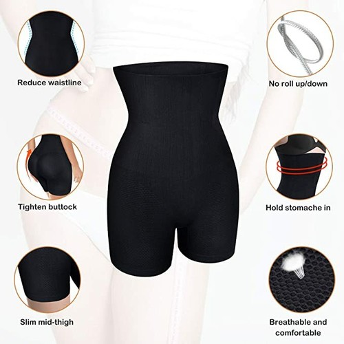 Women Hi-Waist Trainer Shapewear Tummy Control Body Shaper Butt Lifter Shorts US - 第 8/16 張圖片
