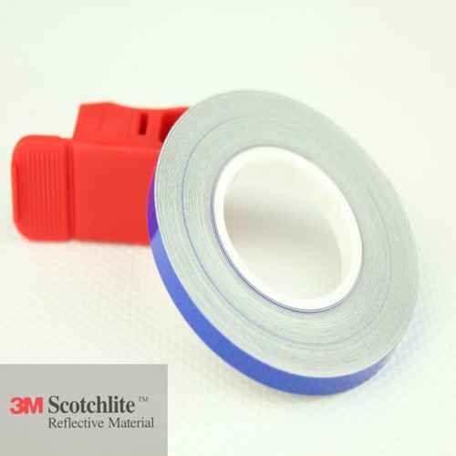 Bandes Stickers Moto Adhésifs Jantes Réfléchissant 3M™ Applicateur au Choix - Photo 17/24