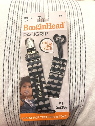 BooginHead PaciGrip Pacifier Clip and Pacifier Holder w/ Universal Loop 3 Pack - Picture 5 of 5