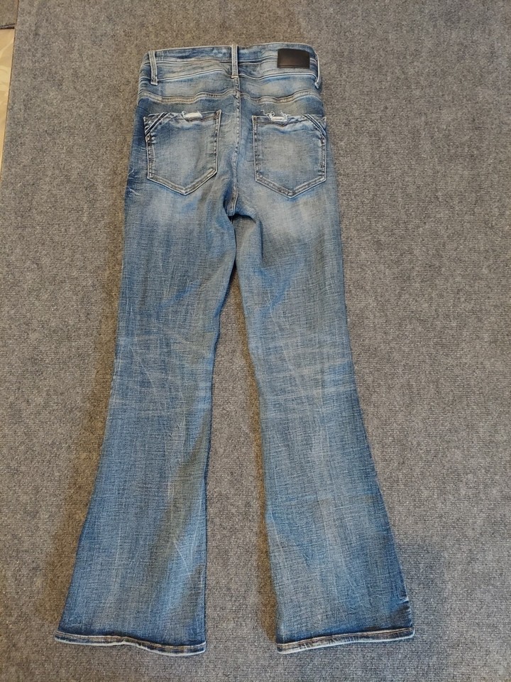 Buckle Black Jeans Womens 25x320 Blue Curvy Bootcut Flare Fade