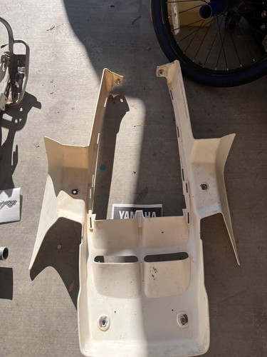 Yamaha Banshee Yfz350 White Plastic 1987 -2006 Front - Foto 6 di 6