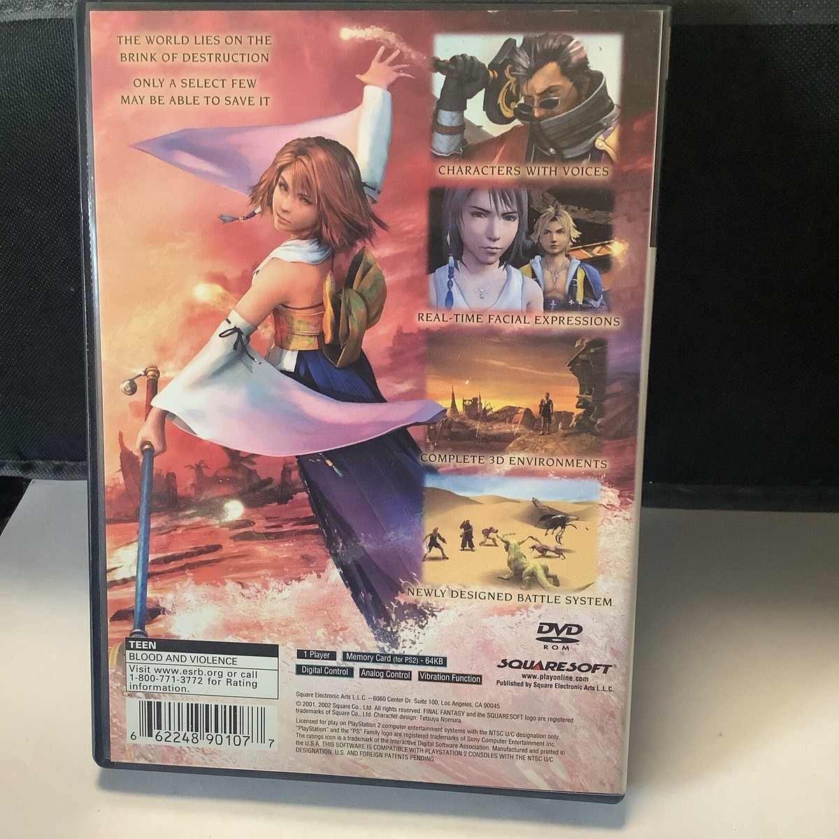 Final Fantasy X PS2 PlayStation 2 662248901077| eBay