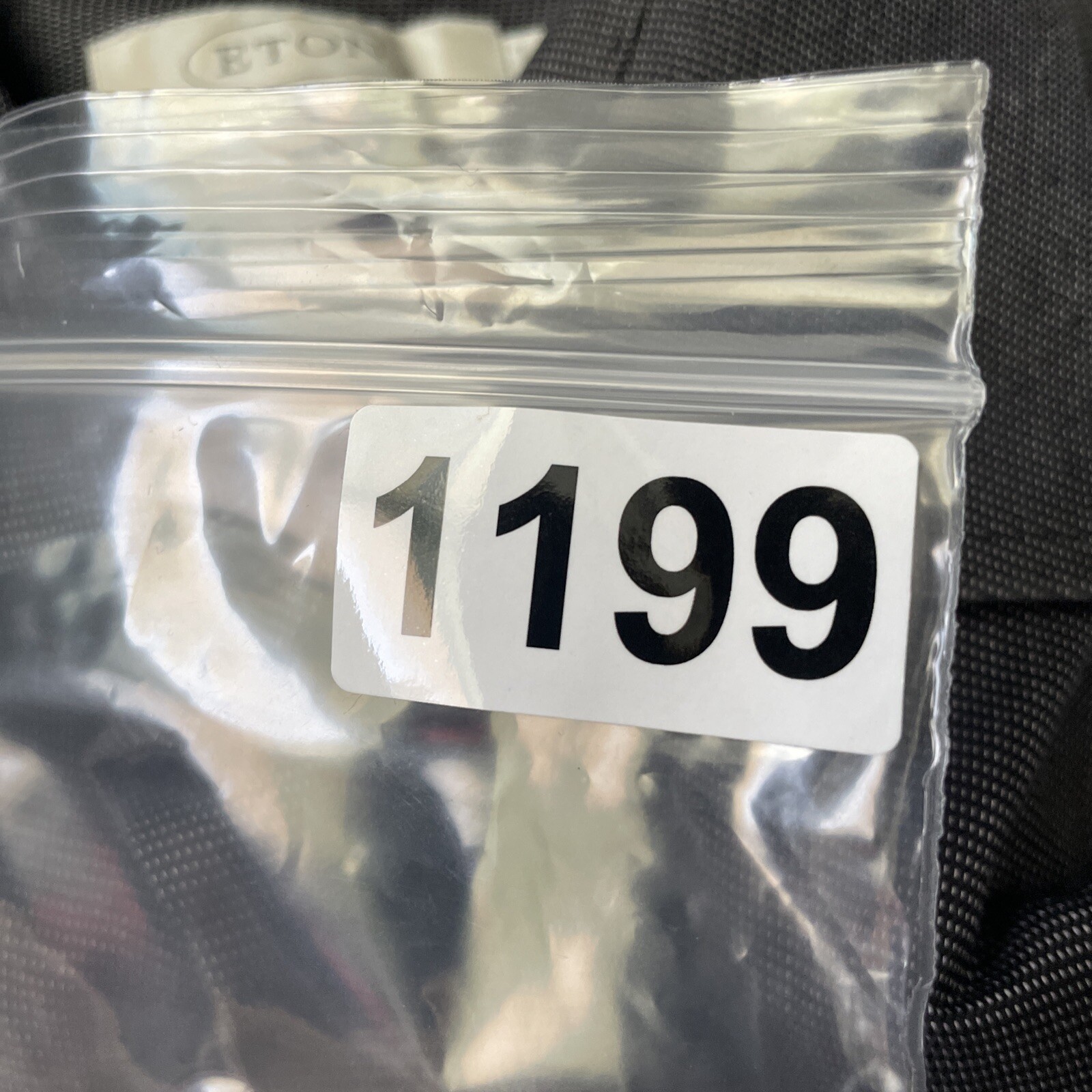 ETON Contemporary Dark Gray Patterned ButtoN Fron… - image 5