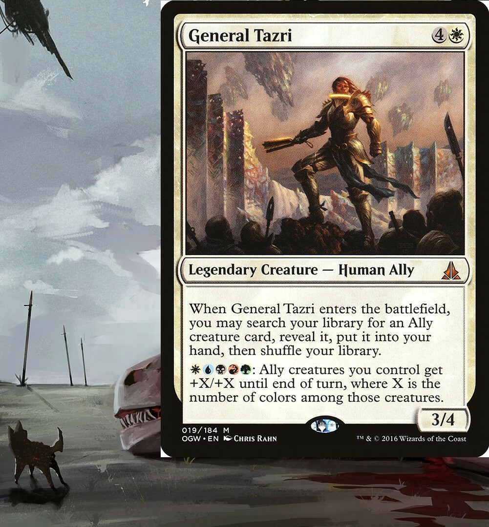 ALLY Commander General Tazri EDH Deck - Pre-Built Custom Magic - MTG