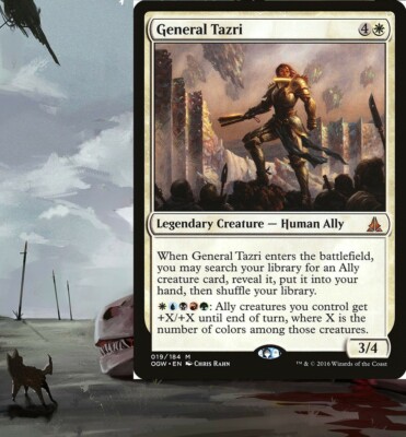 ALLY Commander General Tazri EDH Deck - Pre-Built Custom Magic - MTG | eBay