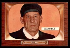 1955 Bowman Baseball #299 Lonnie Warneke (Umpire) EX *j1