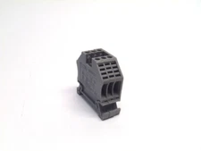 Lot of 3 Morsettitalia EURO 2.5 Feed Through DIN Rail Terminal Block