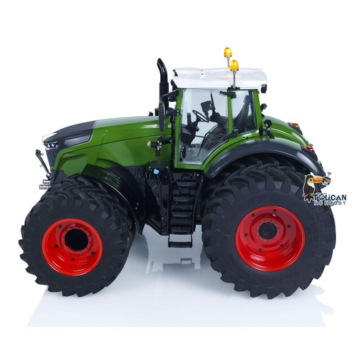 LESU AOUE 1050 4x4 1/14 Metal Hydraulic RC Tractor Car Farm Truck Light Smoking - Picture 5 of 12