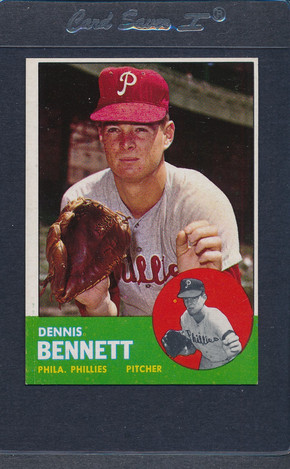 1963 Topps #056 Dennis Bennett Phillies EX *2078 | eBay