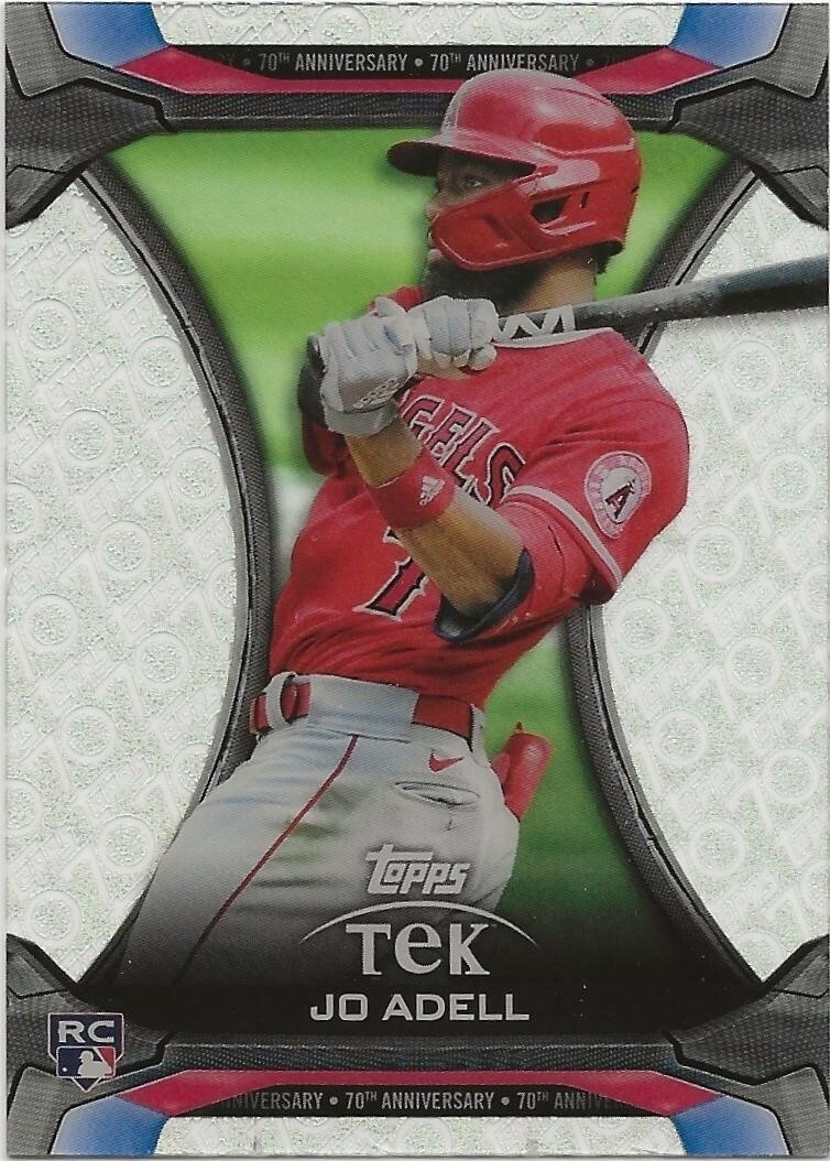 2021 Topps Update JO ADELL Topps Tek 70th Anniversary Angels RC Rookie #TTA-23
