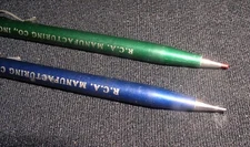 2x  Scripto vintage R.C.A. Manufacturing Co. Inc., Mechanical Twist Pencils