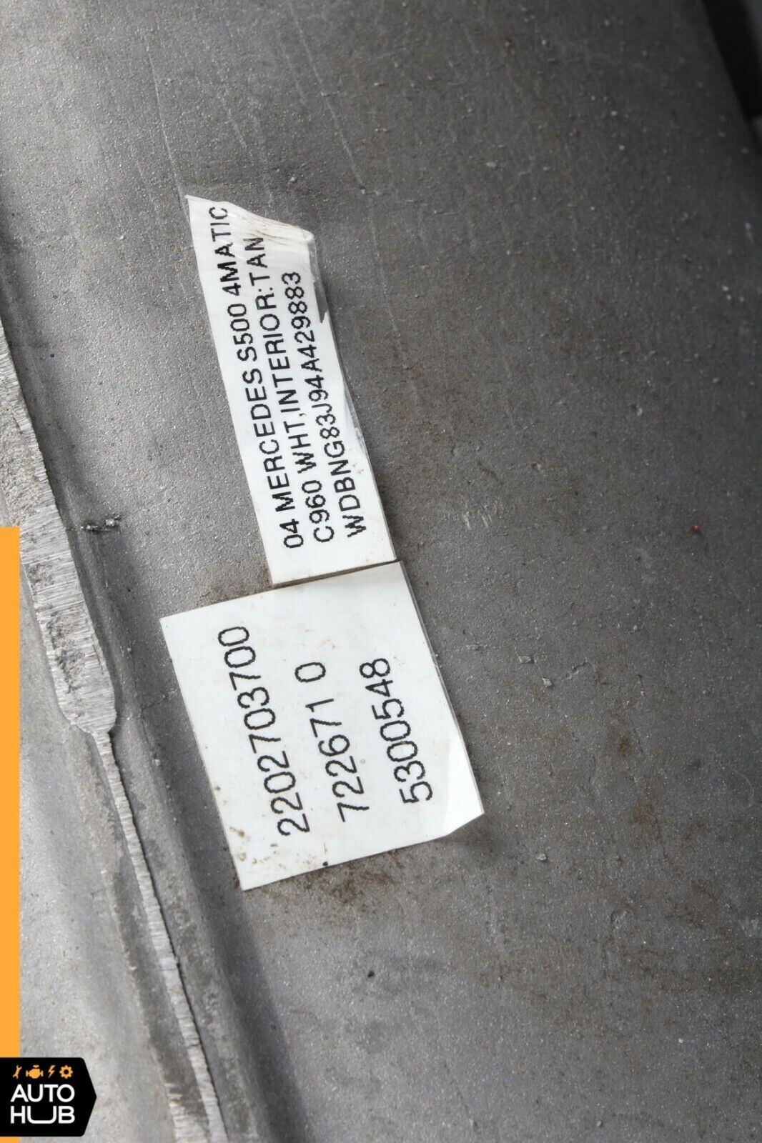 Mercedes W220 S500 4Matic 722.6 5G Automatic Transmission Assembly 722.671 OEM