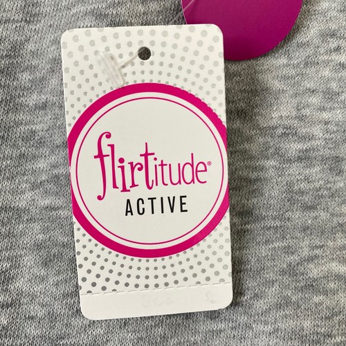 Flirtitude Pullover Hooded Sweatshirt Hoodie Plus Women's size XXL Gray - Picture 5 of 7