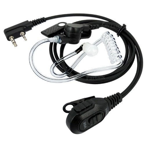 VOX Słuchawki Zestaw słuchawkowy Mikrofon do Baofeng UV-5r 888S UV-10R UV5R BF-X3 DM-5R UV-S9 - Zdjęcie 9 z 14