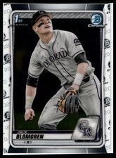 2020 Bowman Draft #BD-162 Jack Blomgren Chrome