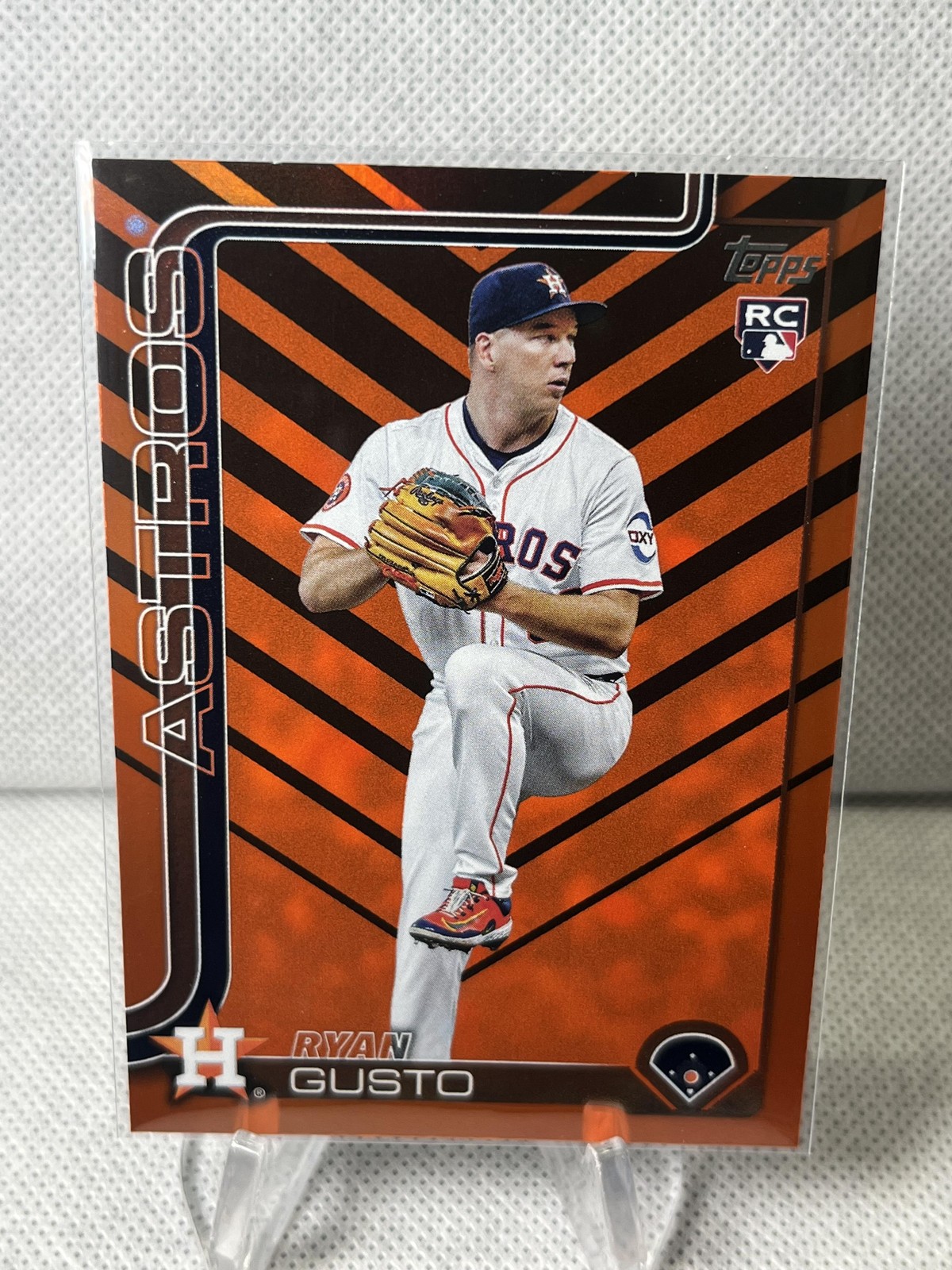 2025 Topps Update Ryan Gusto Holiday Rookie #US292 Houston Astros